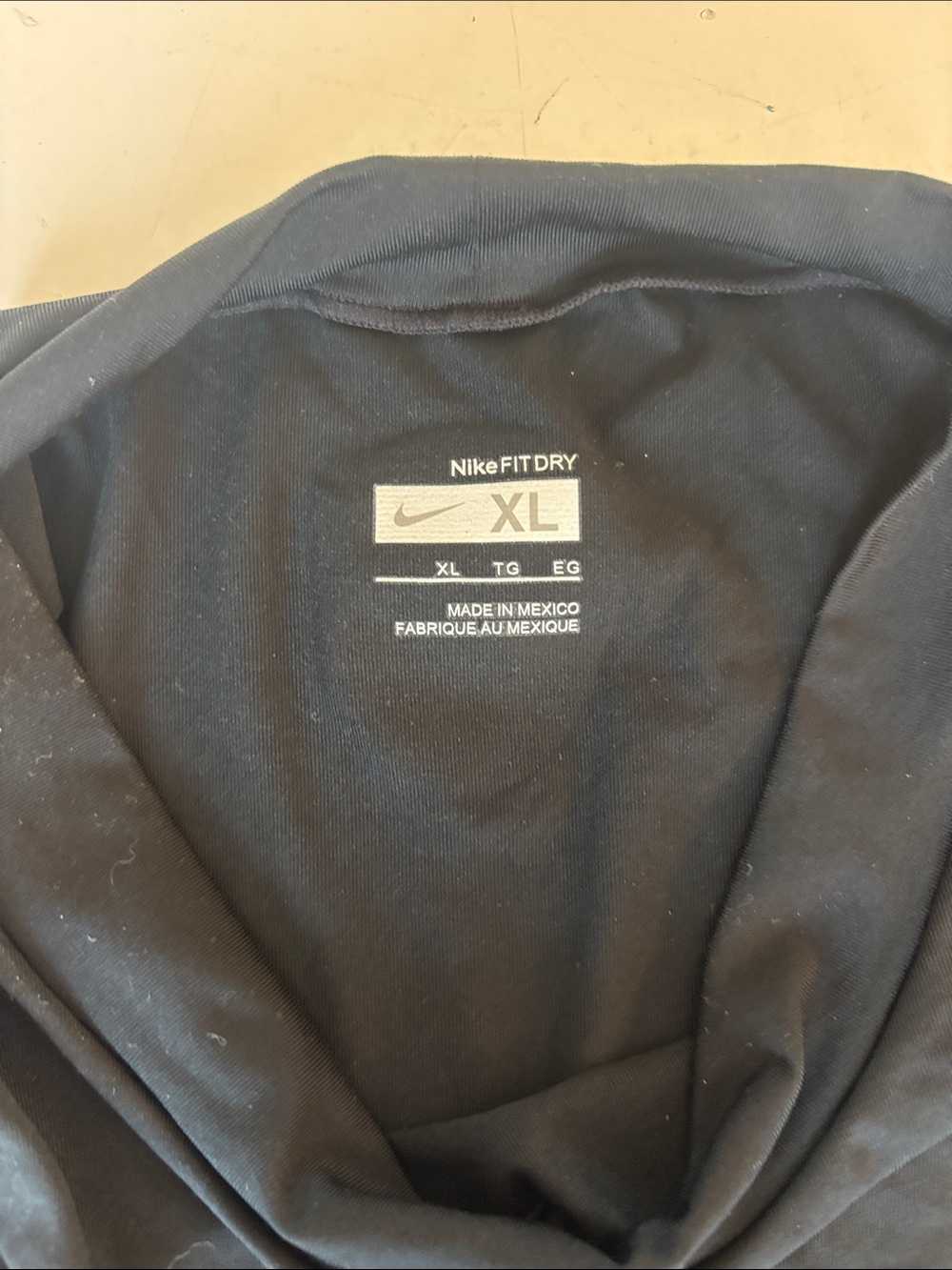 Nike Black Short Sleeve Athletic Tee - Picture 4 of 4
